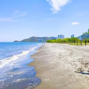 Apartamento Apartasuites Con Balcon Vista A Mar 5 Min De La Playa Salinas Del Mar, Santa Marta (Magdalena)